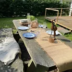 Knus Boomstamhuisje Op De Schatberg - Nabij Toverland Шале Севенум