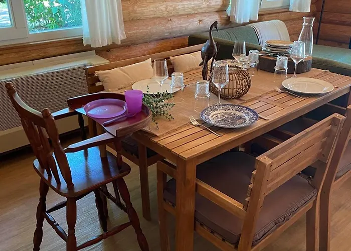 Domek alpejski Knus Boomstamhuisje Op De Schatberg - Nabij Toverland Sevenum