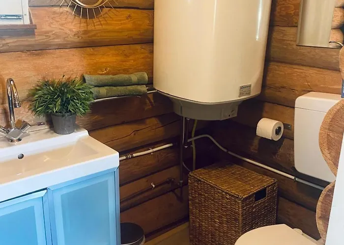 Knus Boomstamhuisje Op De Schatberg - Nabij Toverland Domek alpejski *