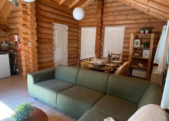 Domek alpejski Knus Boomstamhuisje Op De Schatberg - Nabij Toverland *