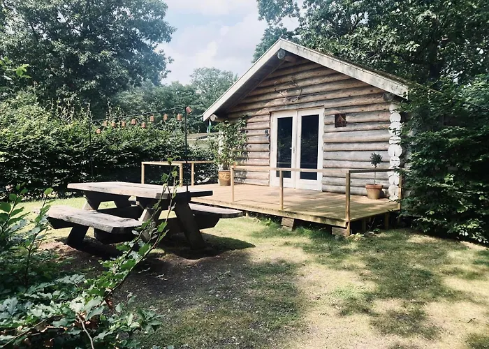 Knus Boomstamhuisje Op De Schatberg - Nabij Toverland Domek alpejski Sevenum