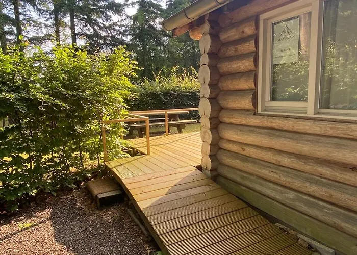 Knus Boomstamhuisje Op De Schatberg - Nabij Toverland شاليه